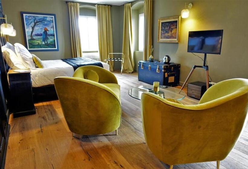 高级套房带海景, A Villa Di Rutali