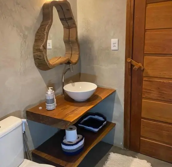 Standard-huone Merinäkymä Parveke, Villa Do Sossego   Caraíva