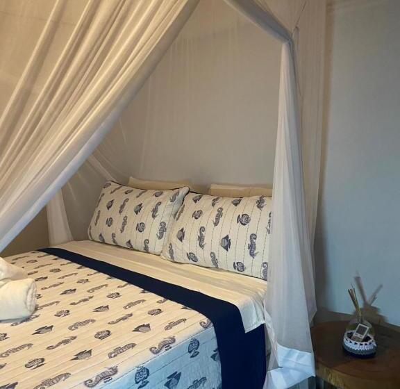 海景标准间带阳台, Villa Do Sossego   Caraíva