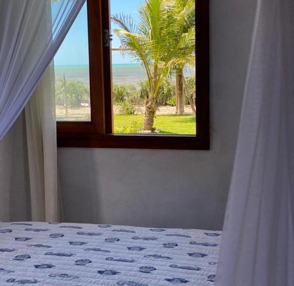 海景标准间带阳台, Villa Do Sossego   Caraíva