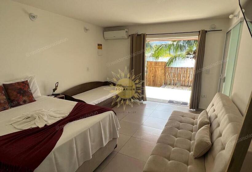 דירת חדר נוף לבריכה, Residencial Solariun Ilhabela