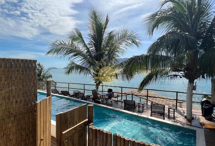 דירת חדר נוף לבריכה, Residencial Solariun Ilhabela