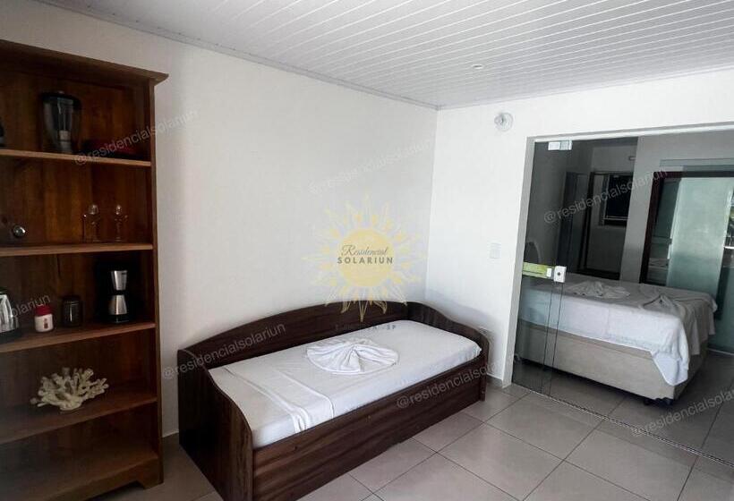 דירת חדר נוף לבריכה, Residencial Solariun Ilhabela