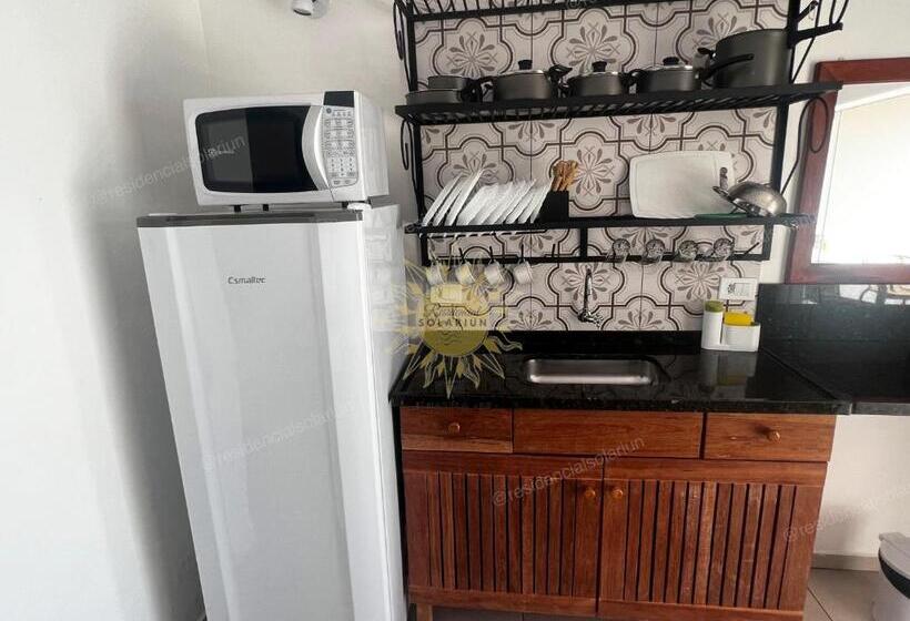Apartamento 1 Dormitório Vista Piscina, Residencial Solariun Ilhabela