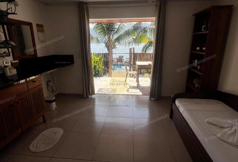דירת חדר נוף לבריכה, Residencial Solariun Ilhabela