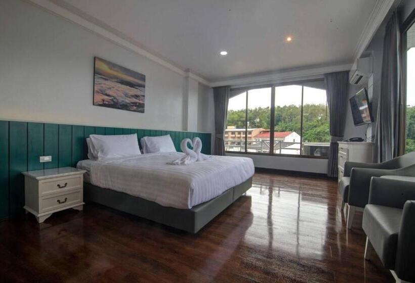 غرفة ديلوكس سرير كينج, Grandview Landmark Betong