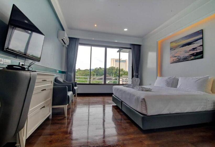 غرفة ديلوكس سرير كينج, Grandview Landmark Betong