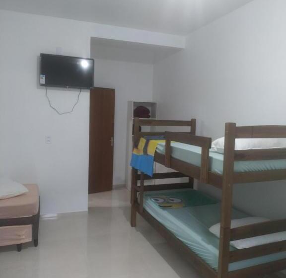 اتاق استاندارد سه نفره, Pousada Casa Verde