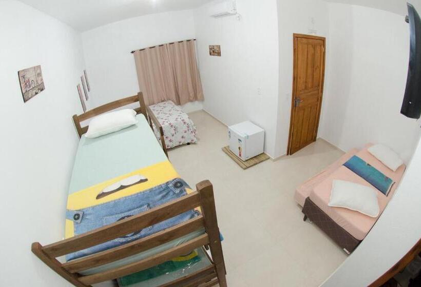 اتاق استاندارد سه نفره, Pousada Casa Verde