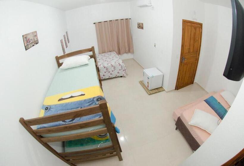 اتاق استاندارد سه نفره, Pousada Casa Verde