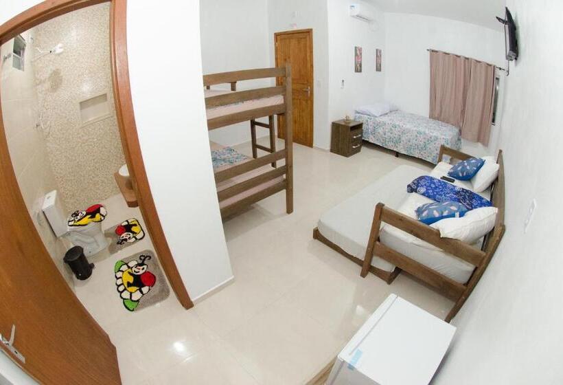 اتاق استاندارد سه نفره, Pousada Casa Verde