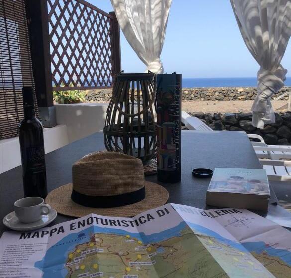 침실 1개 테라스 아파트, Perla Nera I Dammusi Di Scauri