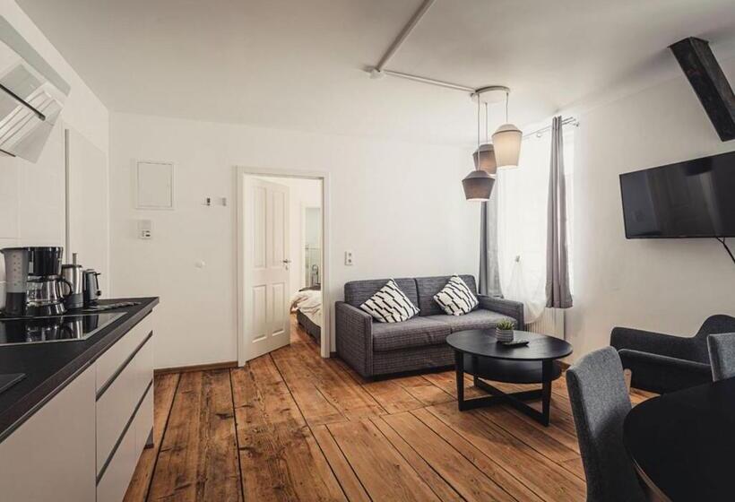 침실 1개 디럭스 아파트, Ferienwohnungen Und Boardinghouse Heimbach In Lahr