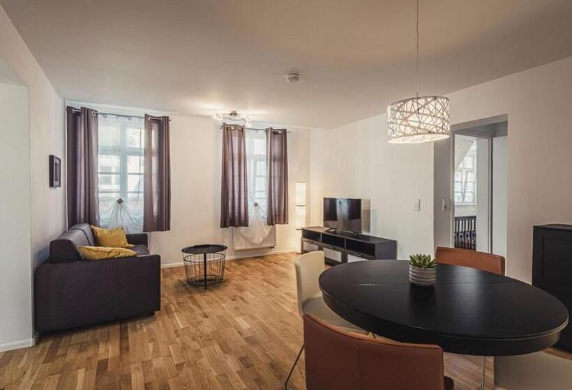 침실 1개 테라스 아파트, Ferienwohnungen Und Boardinghouse Heimbach In Lahr
