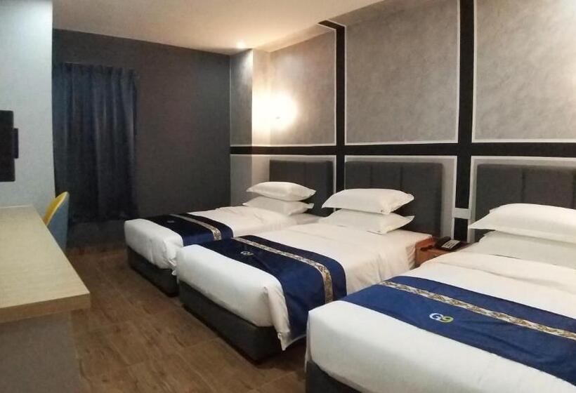 Трехместный Номер Deluxe, Good 9 Hotel   Cahaya Kota Puteri