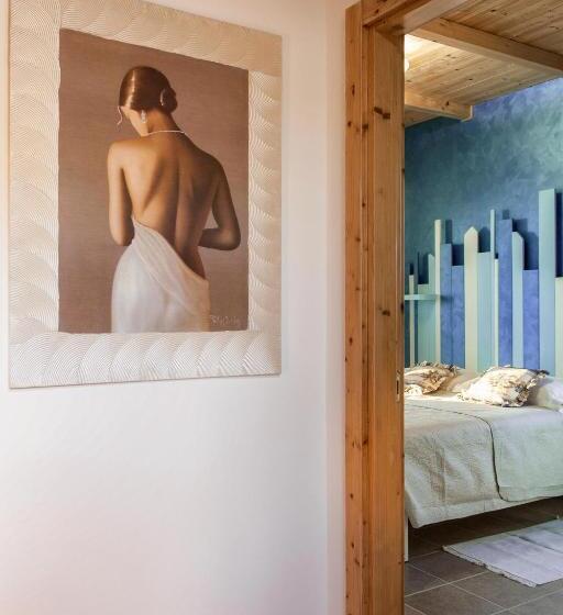 غرفة قياسية مع حمام خارجي, La Casa Del Sole