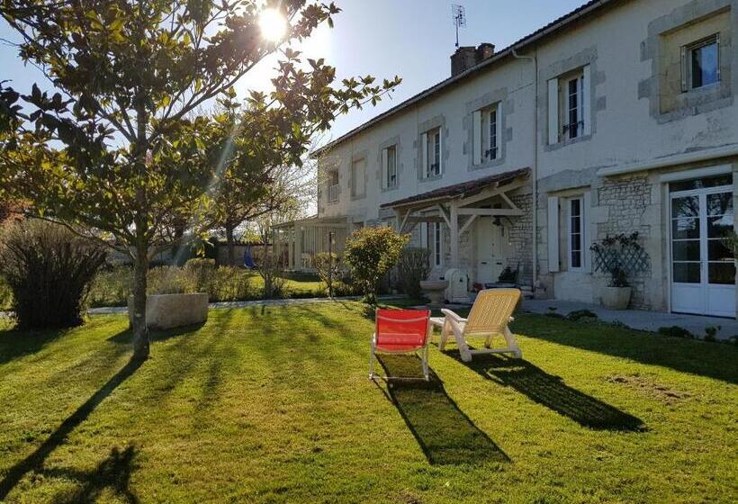 园景标准四人间, Domaine De Pelouaille Chambre D Hôtes