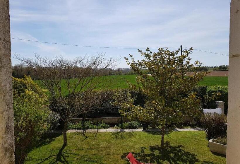 园景标准四人间, Domaine De Pelouaille Chambre D Hôtes