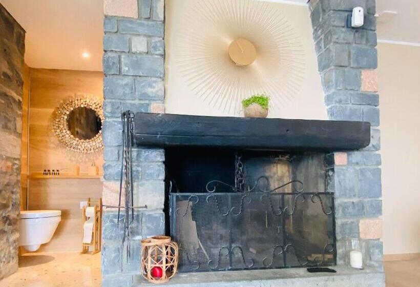 带大床的复式套间, Family Suite With Garden And Amaizing View To Lugano