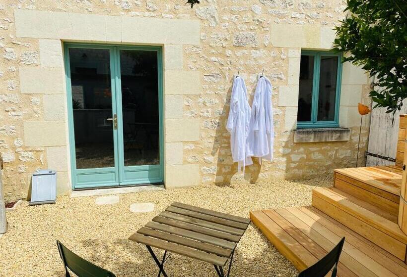 스탠다드 룸, Gîte Verveine Bain Nordique Jacuzzi L écrin De Verdure Chinon