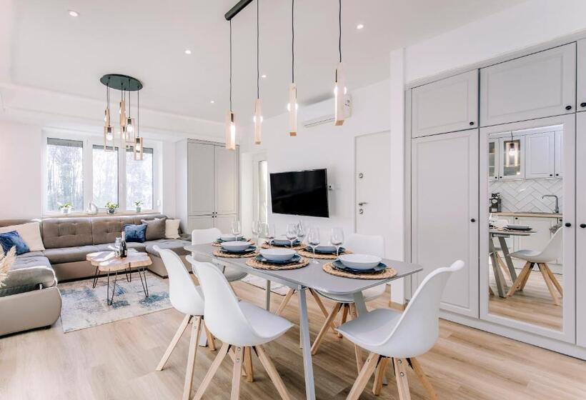 テラス付き1ベッドルームアパートメント, Nádas Center Home Badacsony