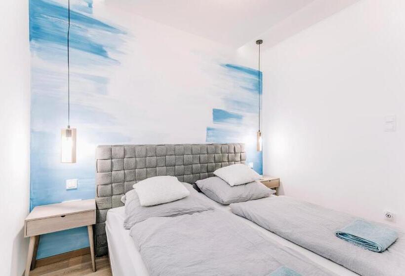 Апартаменты 1 Спальня с Террасой, Nádas Center Home Badacsony