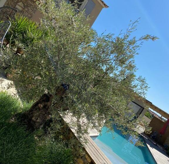 غرفة قياسية مطلّة علي حمام السباحة, Le Pool House