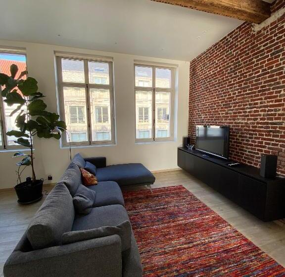 Апартаменты 1 Спальня с Террасой, Burgstraat 17 Apartment In Exclusive Patrician House In Medieval Ghent