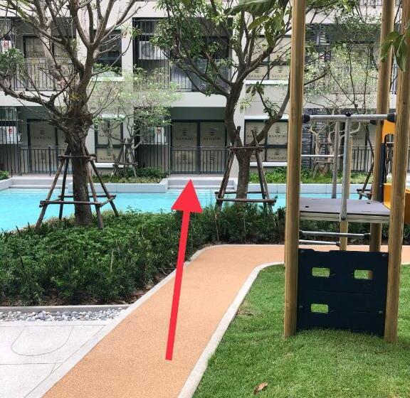 شقة غرفة واحدة مطلة على حمام السباحة, La Casita Pool Access Condo Huahin