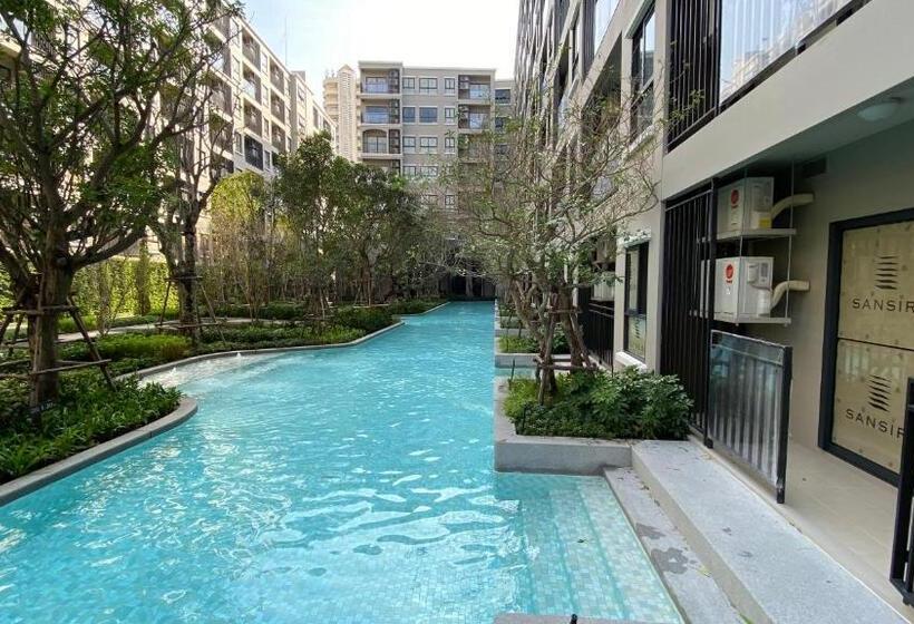 침실 1개 풀장 전망 아파트, La Casita Pool Access Condo Huahin