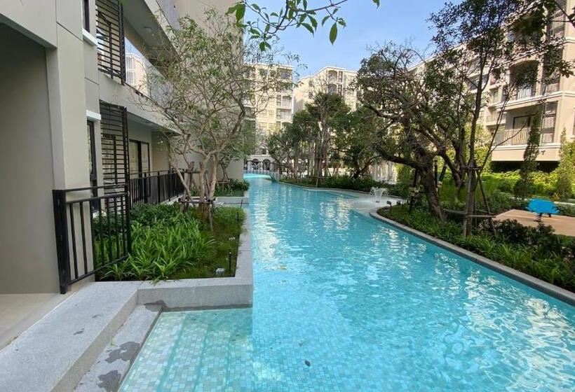 침실 1개 풀장 전망 아파트, La Casita Pool Access Condo Huahin