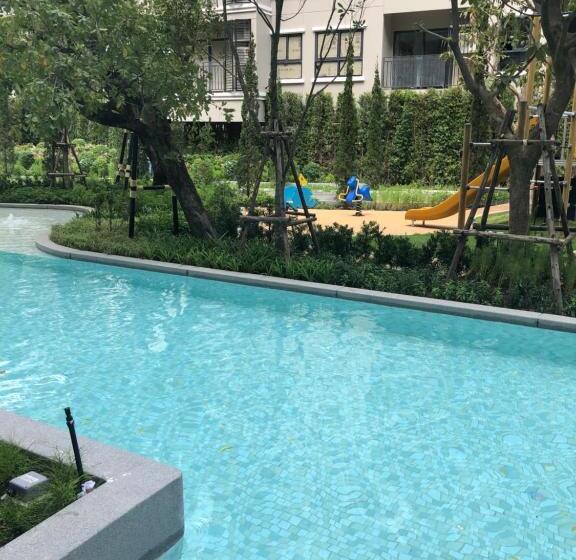 شقة غرفة واحدة مطلة على حمام السباحة, La Casita Pool Access Condo Huahin