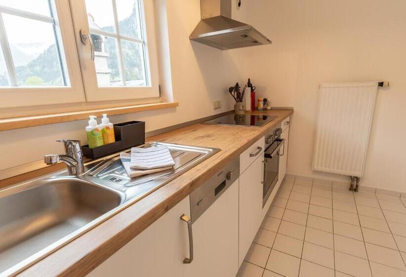 景色の見える一ベッドルームアパートメント, Ammergau Lodge