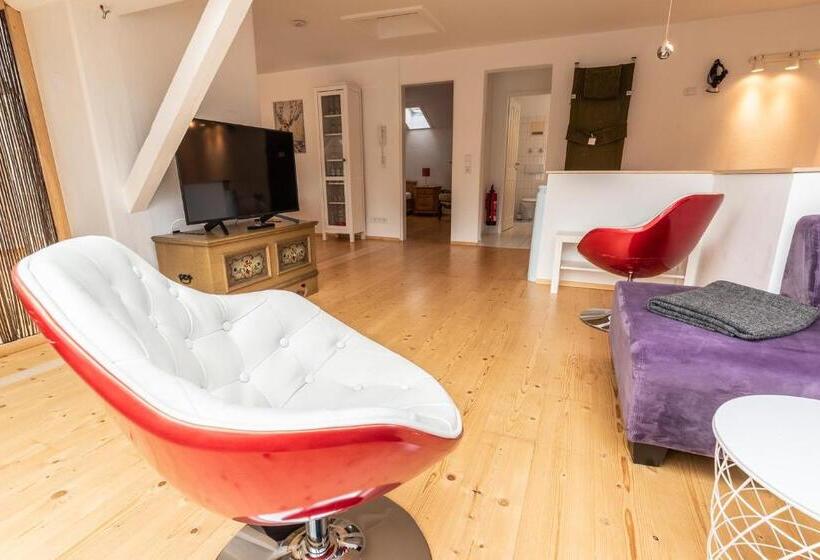 景色の見える一ベッドルームアパートメント, Ammergau Lodge