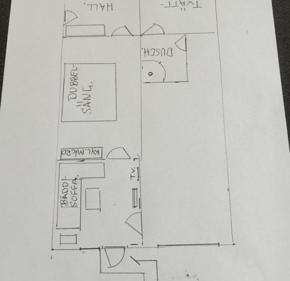 חדר סטנדרט, Lägenhet Centralt I Värnamo Vid Apladalen