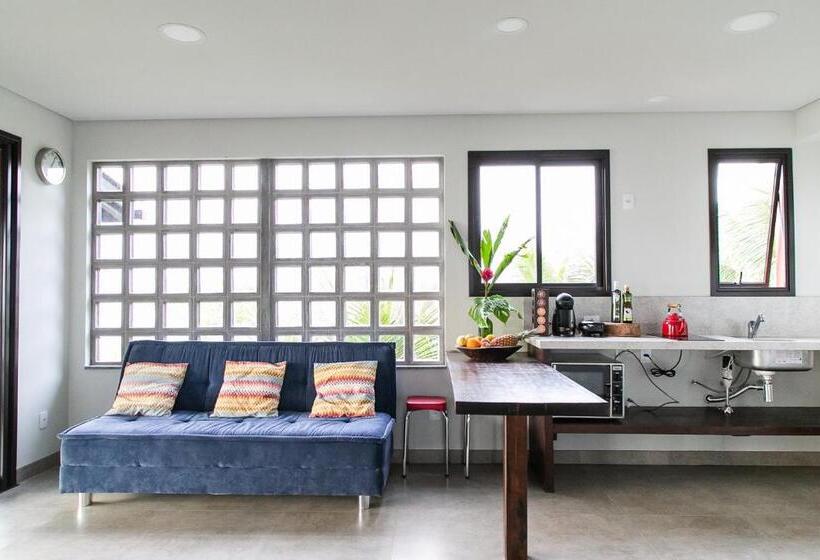 סטודיו סטנדרטי נוף לים, Refúgio Do Cacupé