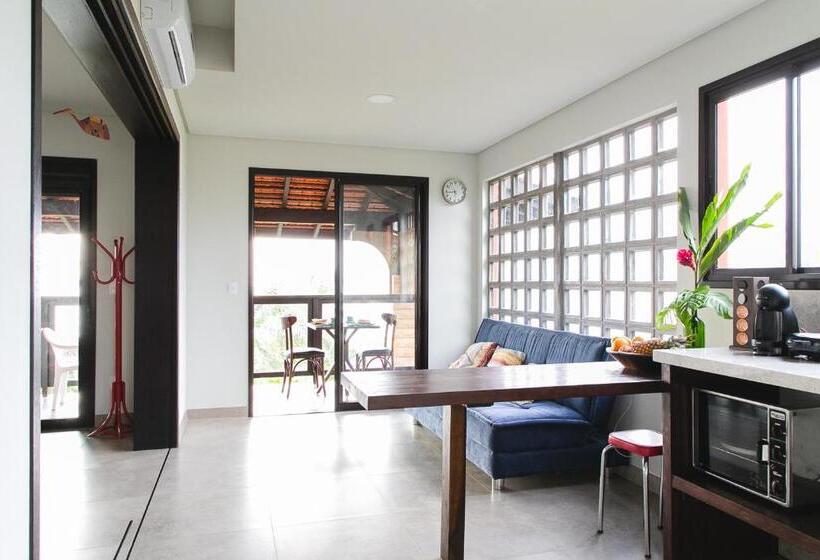 סטודיו סטנדרטי נוף לים, Refúgio Do Cacupé