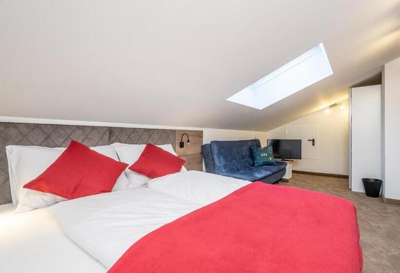 景色の見える一ベッドルームアパートメント, Bergappartements Pröll