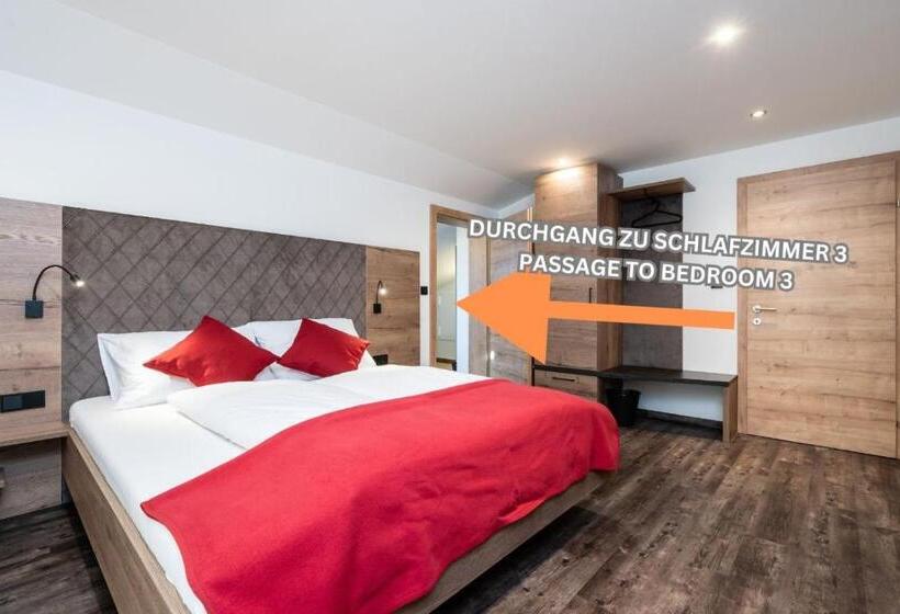 דירה בת חדר שינה 1 עם נוף, Bergappartements Pröll