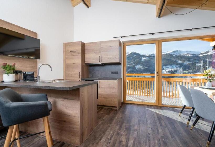 ２ベッドルームアパートメント, Bergappartements Pröll