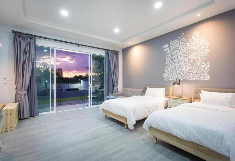 デラックスルーム, Baan Phurit Khaoyai