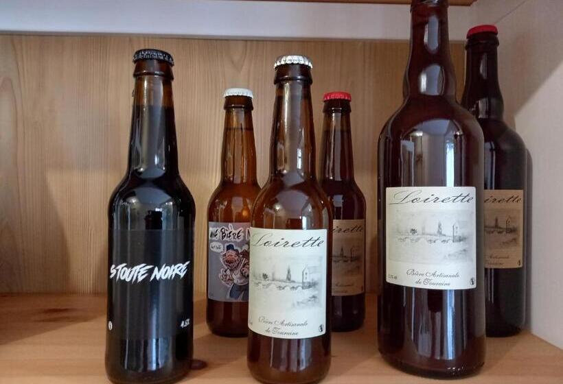 디럭스 룸 킹사이즈 침대, Aux Penates De Toni Beauval