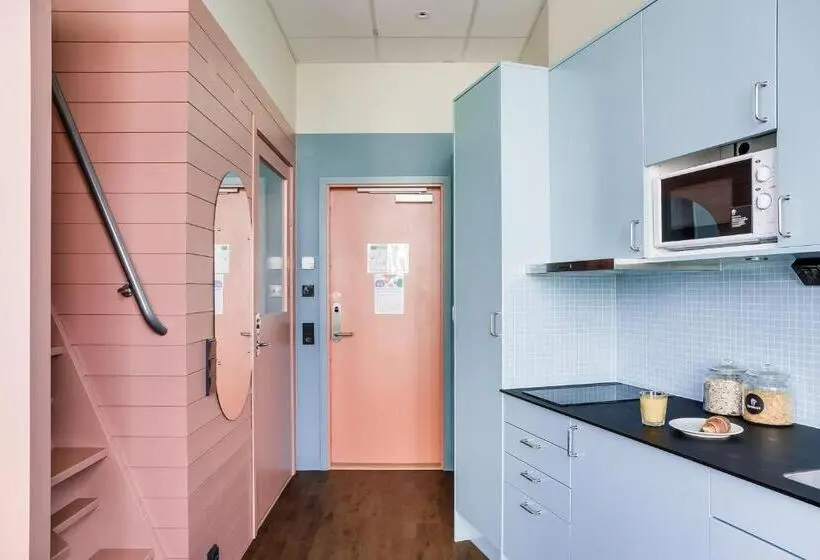 スタンダードシングルルーム, Forenom Aparthotel Malmö Varvsstaden