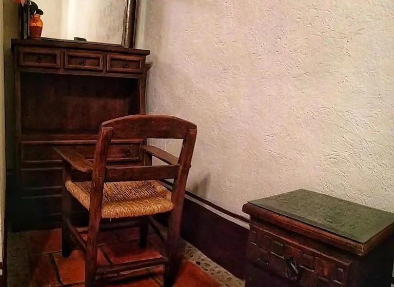 キングサイズベッドのスタンダードルーム, La Casona De La Esmeralda