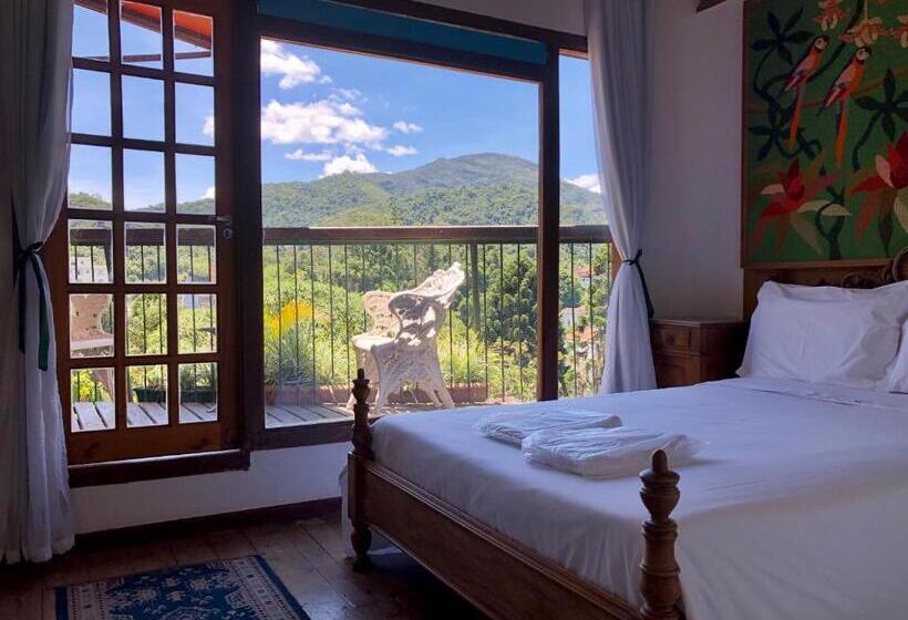 バルコニー付きデラックスルーム, Pousada Pataca De Prata   Pousada De época