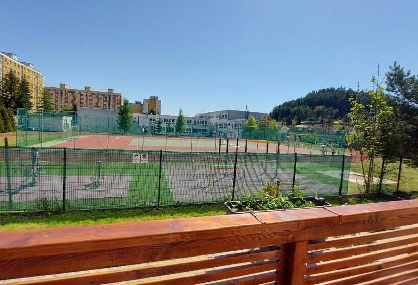 带1个卧室的带阳台的公寓, Apartmány Podlavice