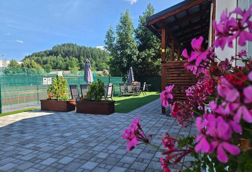 バス共有のスタンダードルーム, Apartmány Podlavice