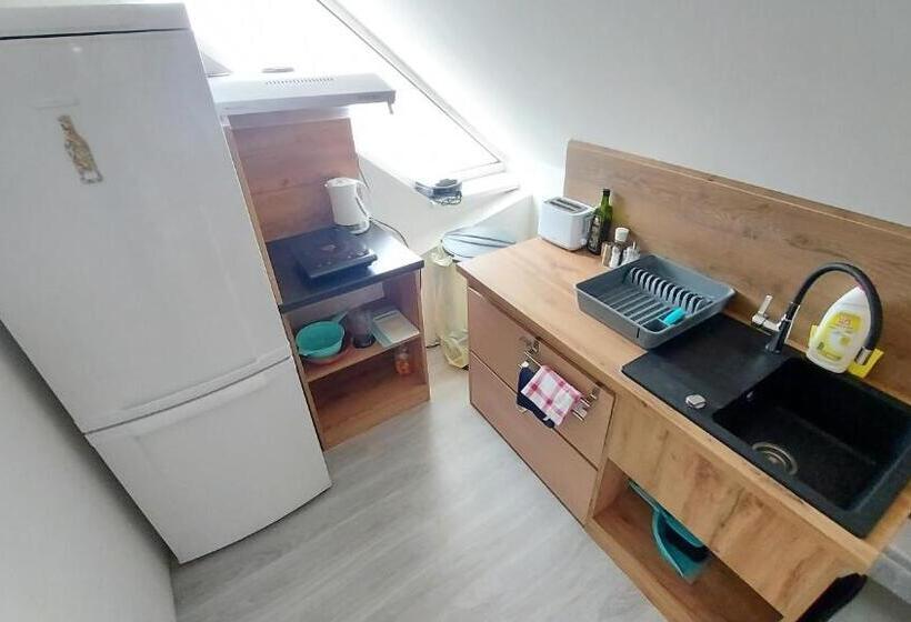 バス共有のスタンダードルーム, Apartmány Podlavice