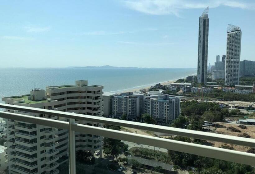 スタンダードルーム, Seaview 2bed 2bath 19fl At Veranda Residence Pattaya