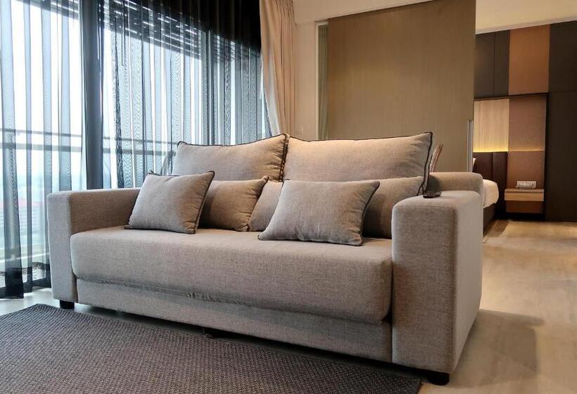 スタンダードルーム, Seaview 2bed 2bath 19fl At Veranda Residence Pattaya